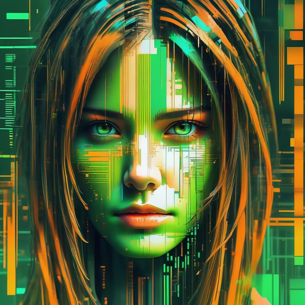 Glitch Art  by @Sara