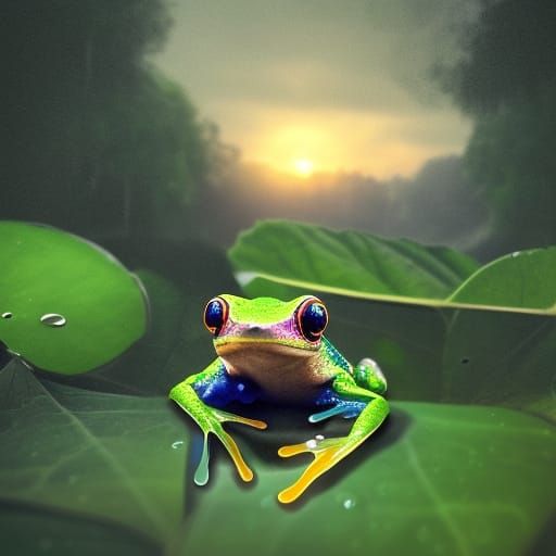 Little Happy Frog  by @SfmAnimaker
