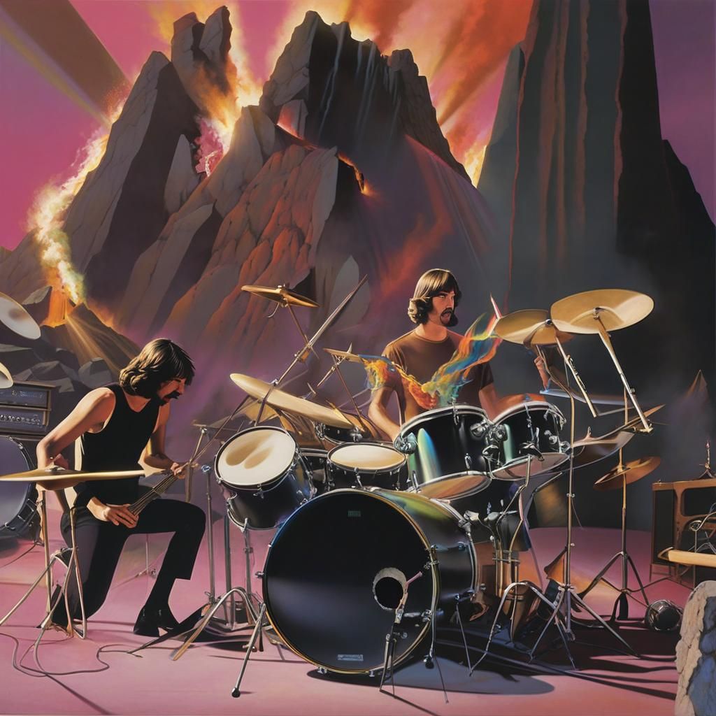Pink Floyd live from Pompeii