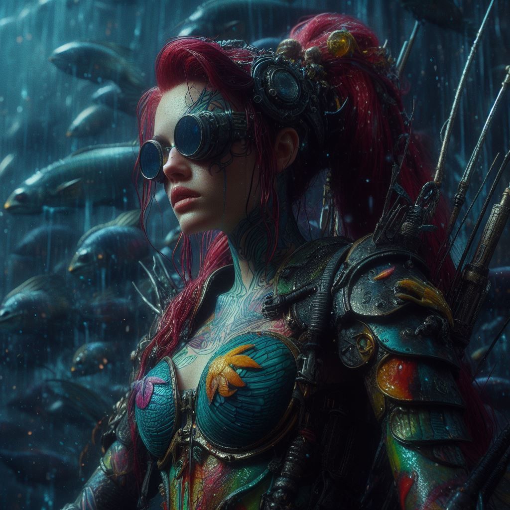 Dystopian Noir Fairy Tales IV: Little Mermaid