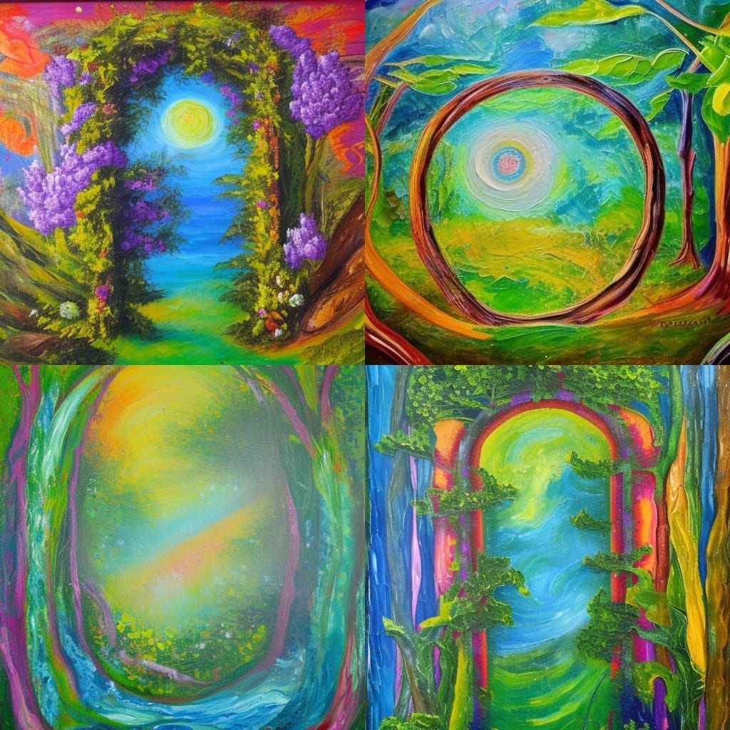Portal to Goddess Gaia's Paradise