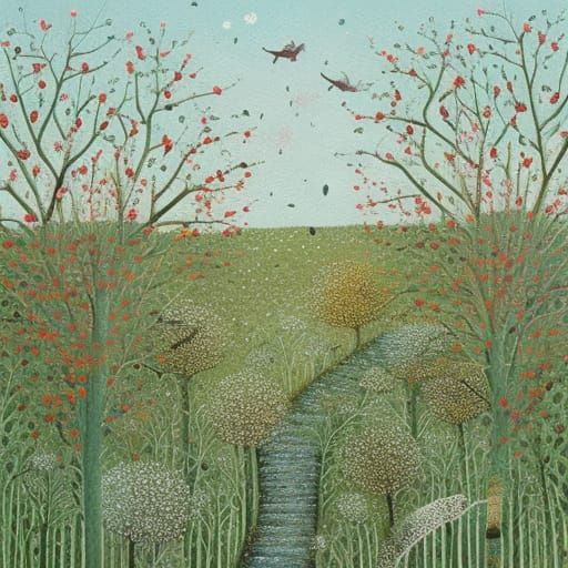 landscape by Lucy Grossmith