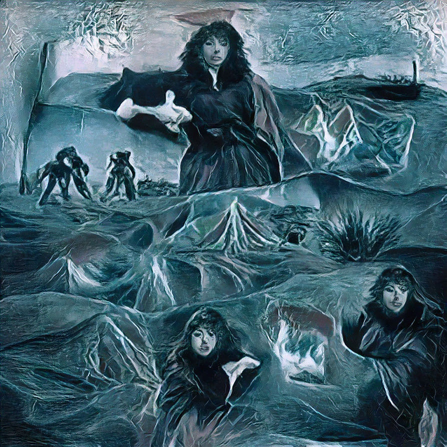 Eldritch Sorcerer Kate Bush in the desert