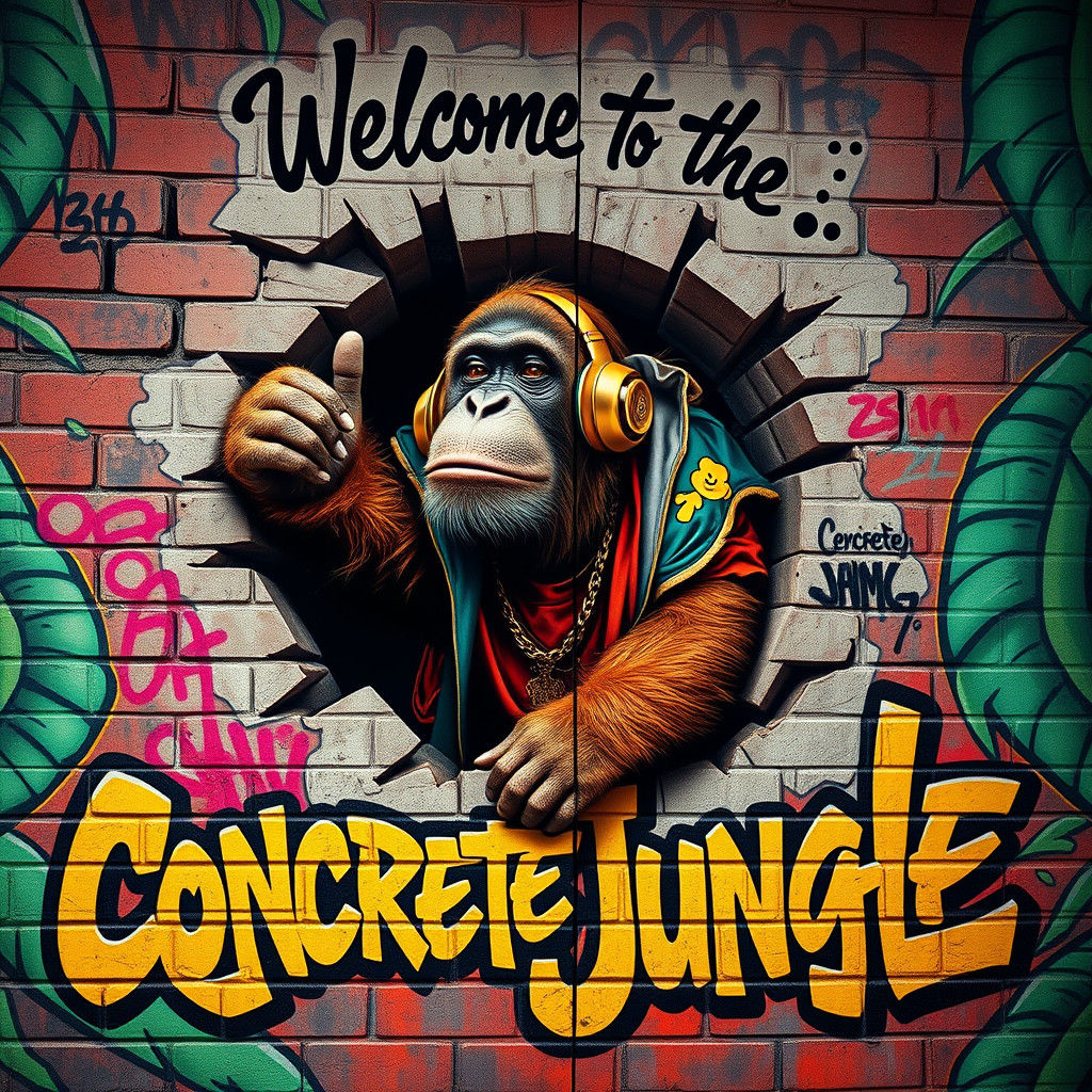Welcome to the Concrete Jungle  by @Zepp