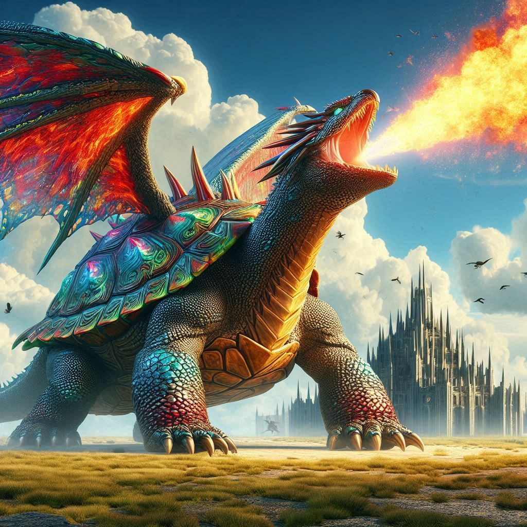 Dragon born turtle
