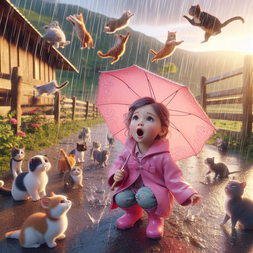 IT'S RAINING CATS