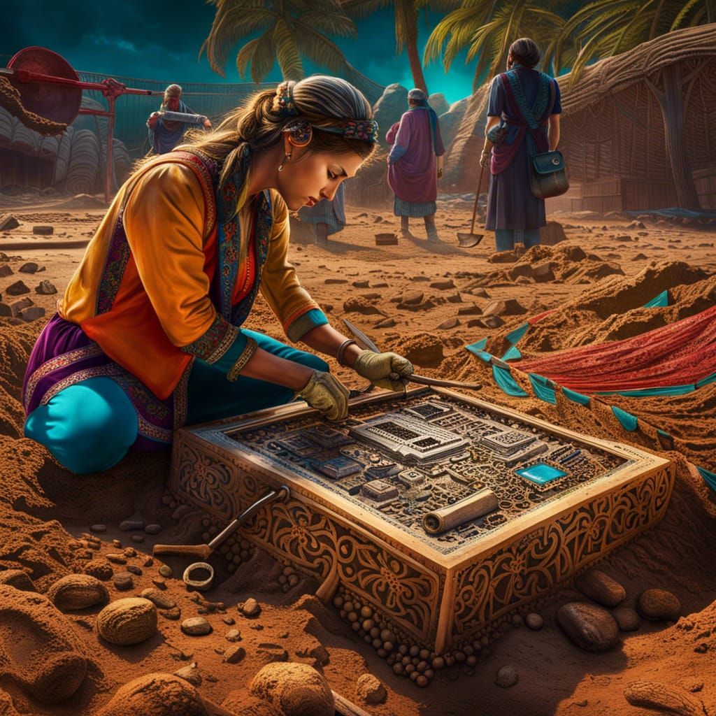 Ancient Technologies  by @lizardly 