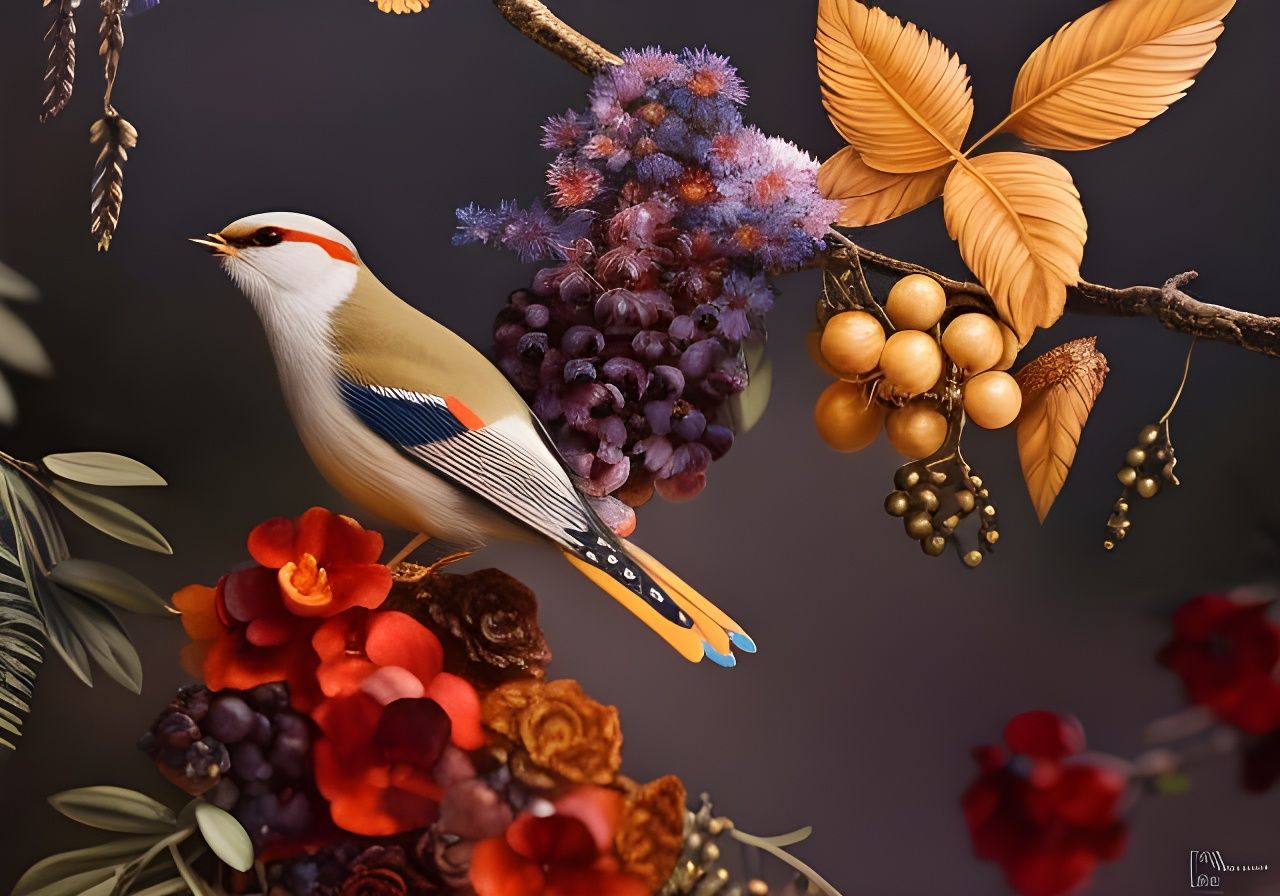 Bohemian Waxwing  by @Number Five