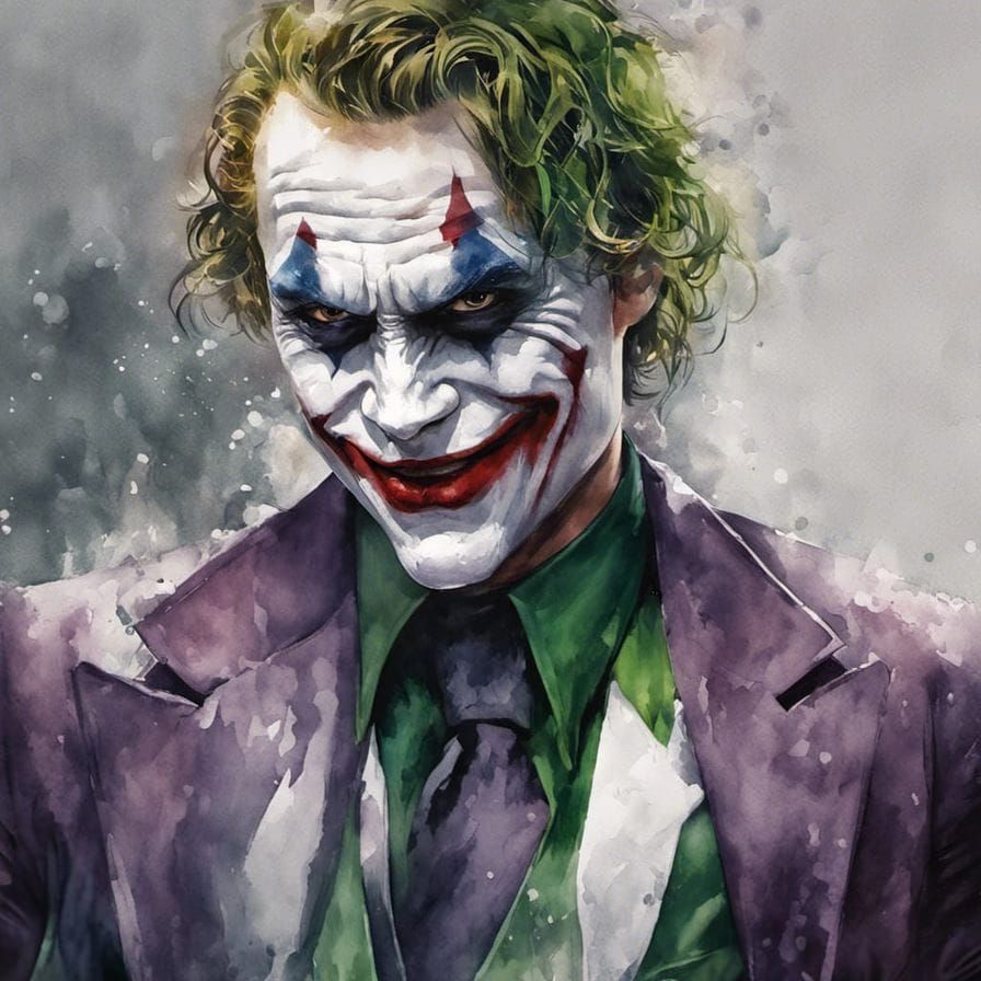 The Joker - AI Generated Artwork - NightCafe Creator