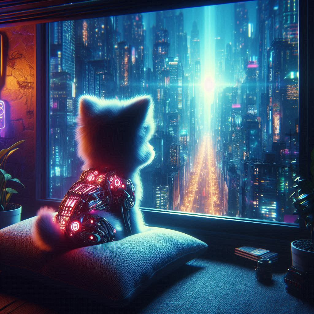 Staring at the scenery