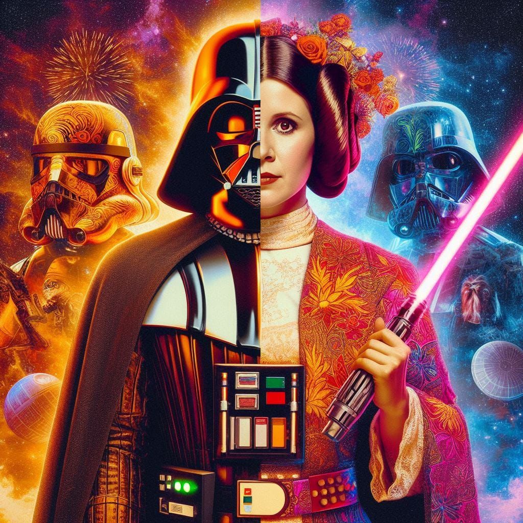Cinco Star Wars   by @PurrfectlyWicked