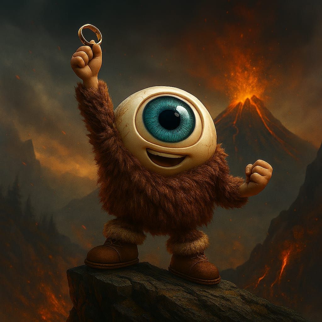 eye of the one ring .. or .. ring of the one eye