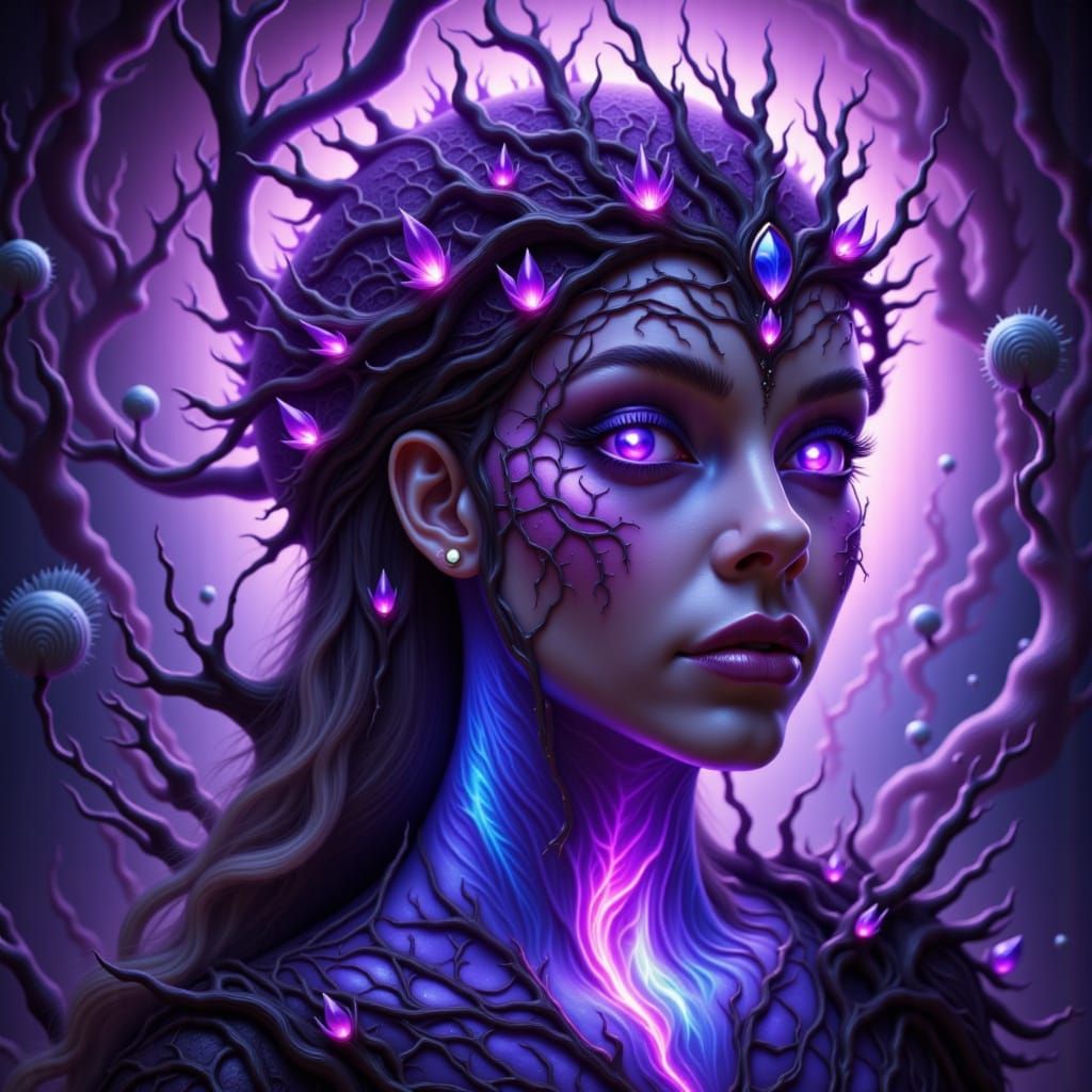 LilacVenom <lora:Paradoxil:1.0>