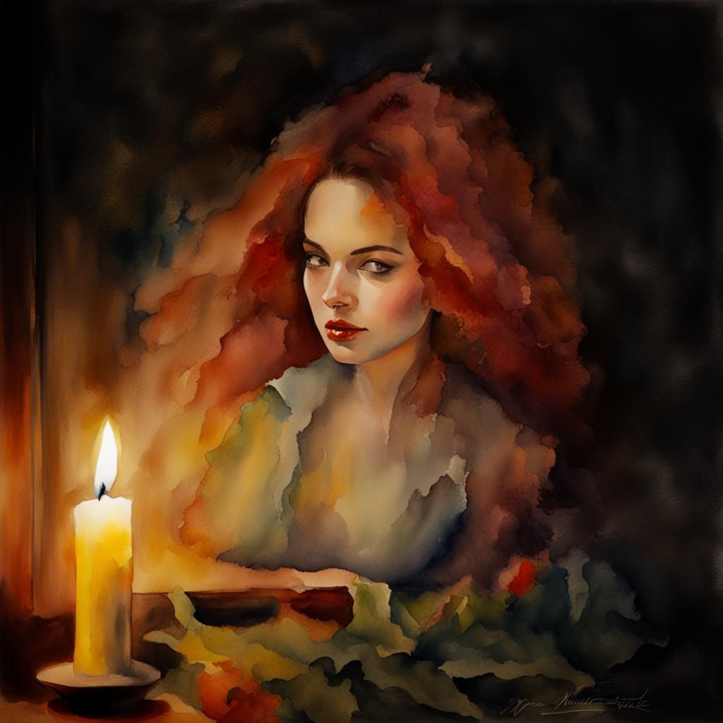 Watercolor Yolanda