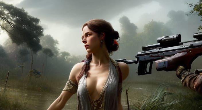 "Janie's Got A Gun" epic dark fantasy masterpiece by Greg Ru...