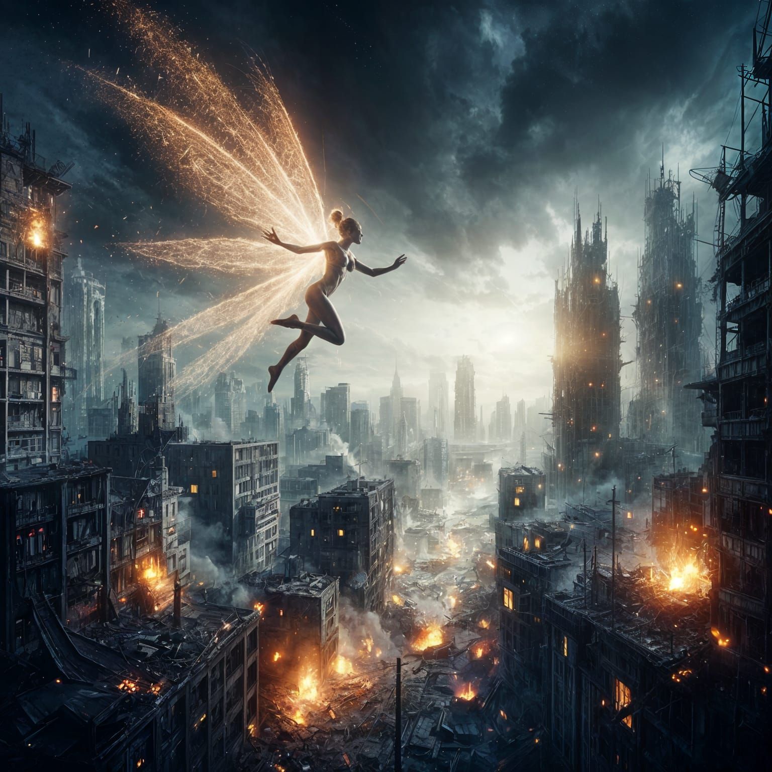 Post-apocalyptic fairy