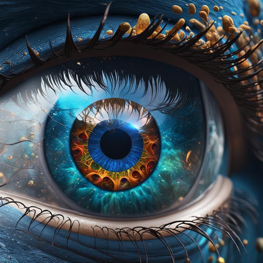 otherworldly eye - AI Generated Artwork - NightCafe Creator