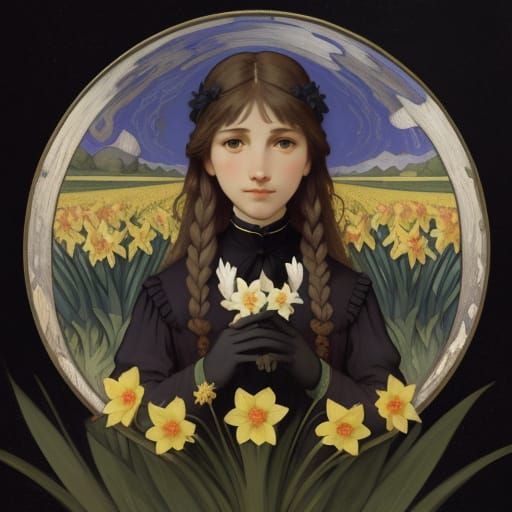 And all the daffodils