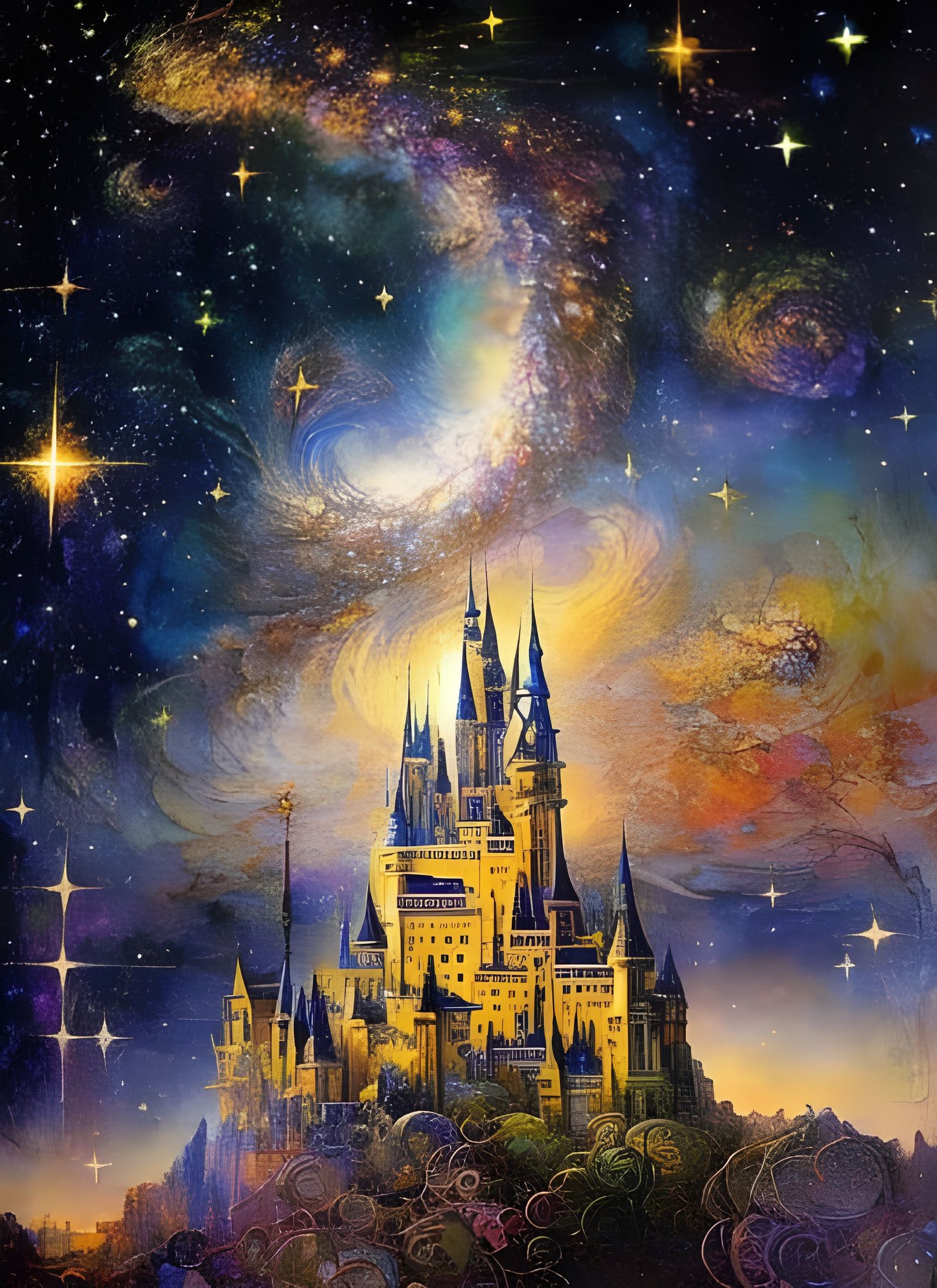 fantasy castle - AI Generated Artwork - NightCafe Creator