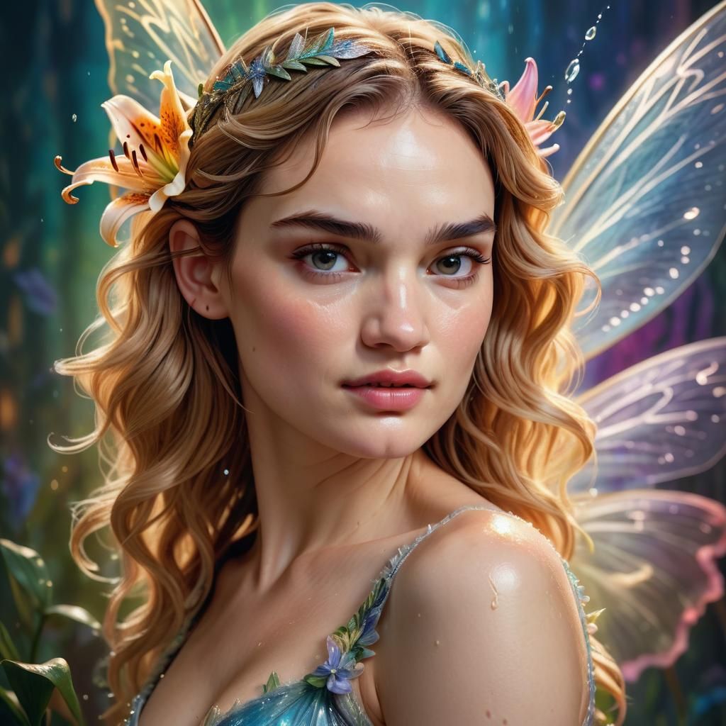 Lily James as Fairy