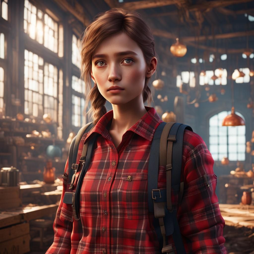 She reminds me of Ellie  by @Raine