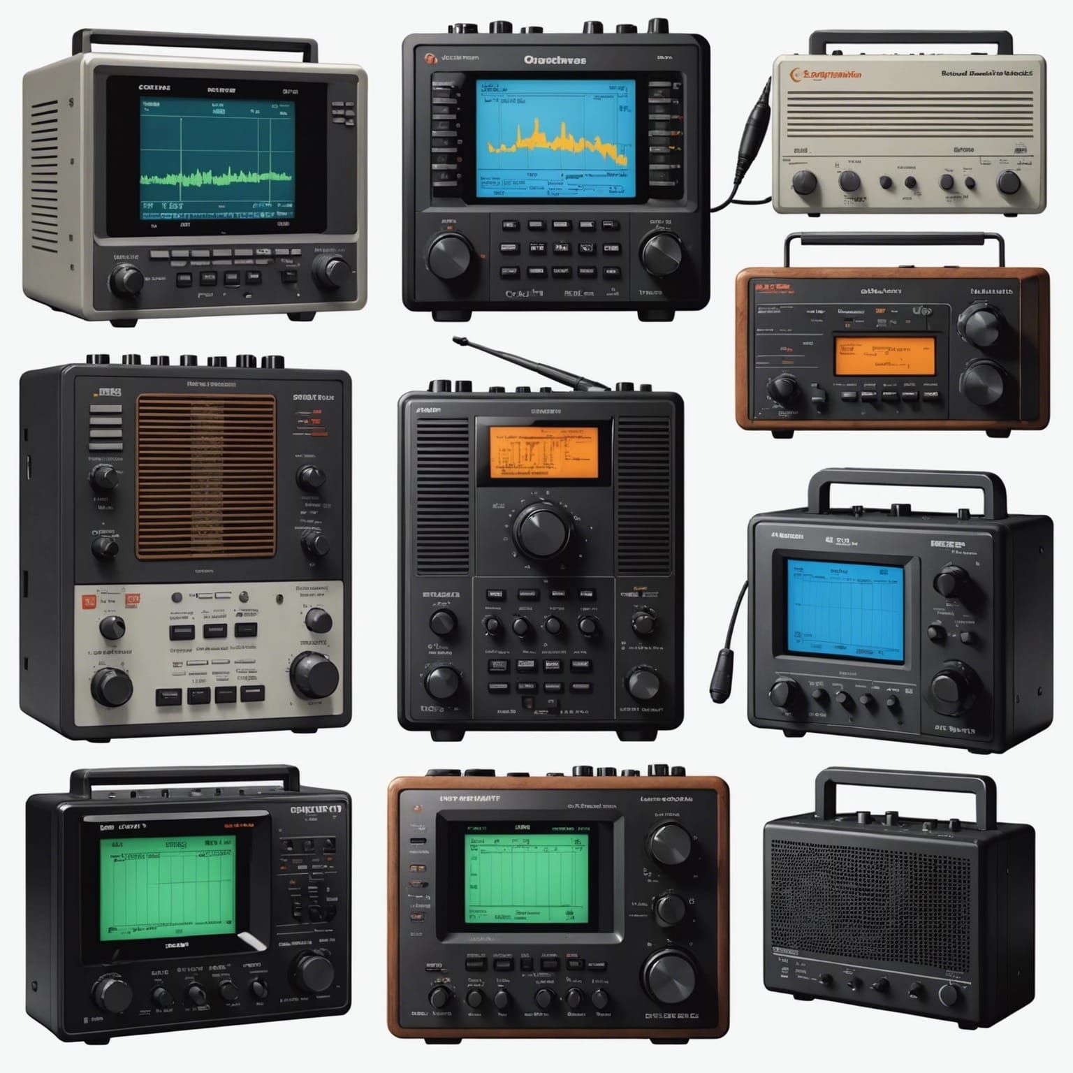 some 16 bit hot shortwave radio options for use in a video g...