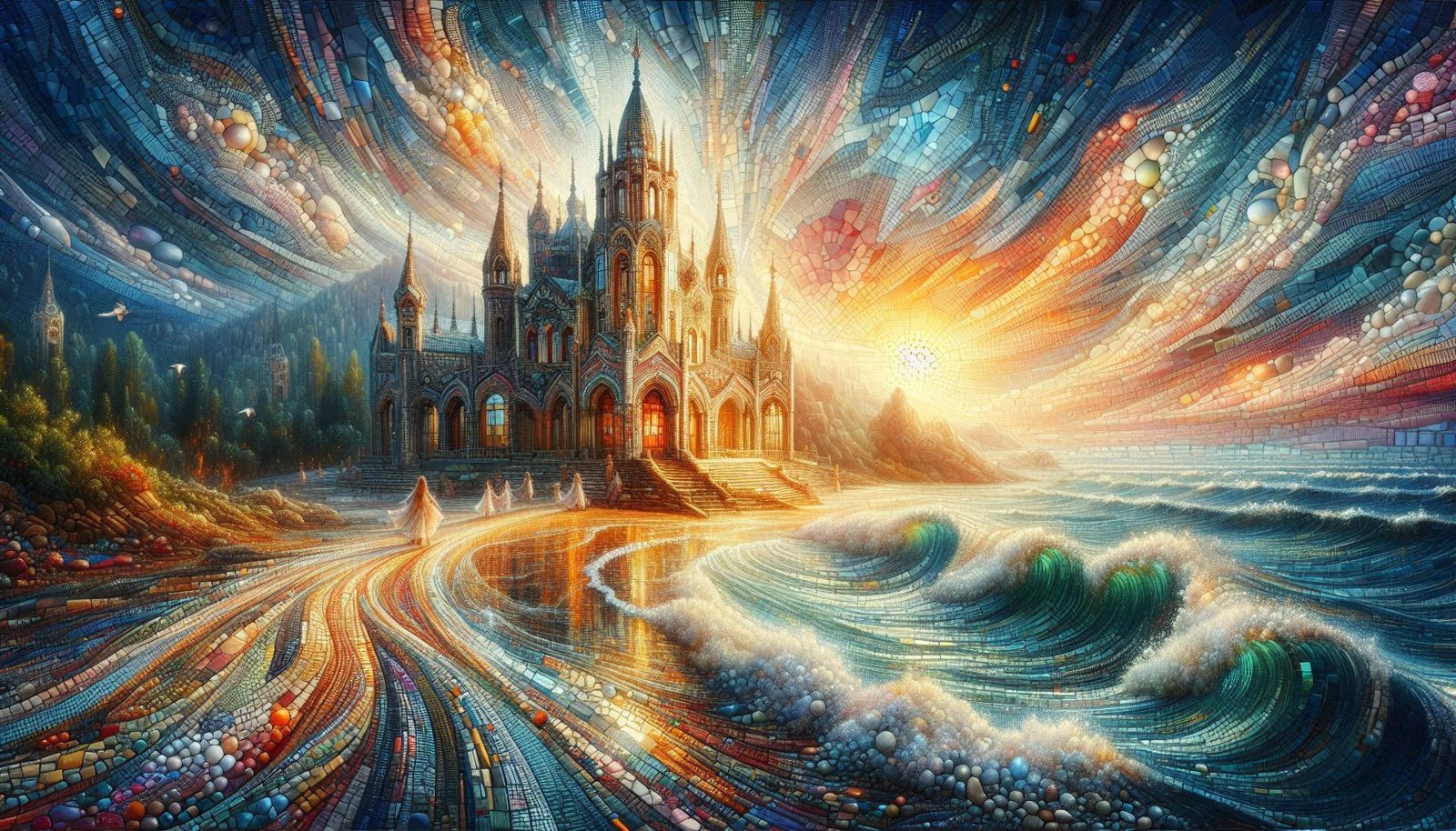 Sear Side House Mosaic art