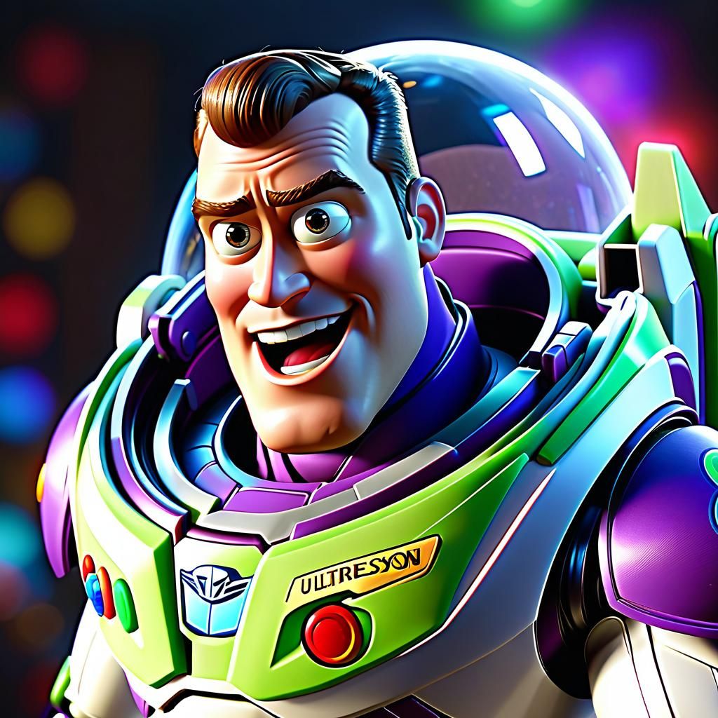 Buzz Lightyear from Toy Story - AI Generated Artwork - NightCafe Creator