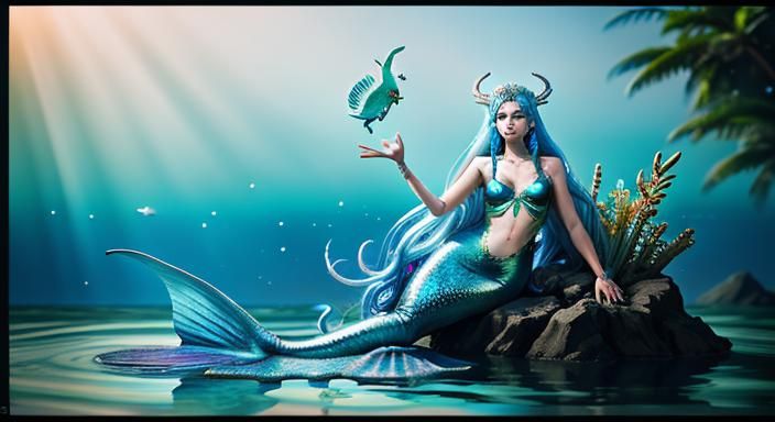 Biopunk Mermaid, Goddess , 

Genetic ,

Professional photogr...