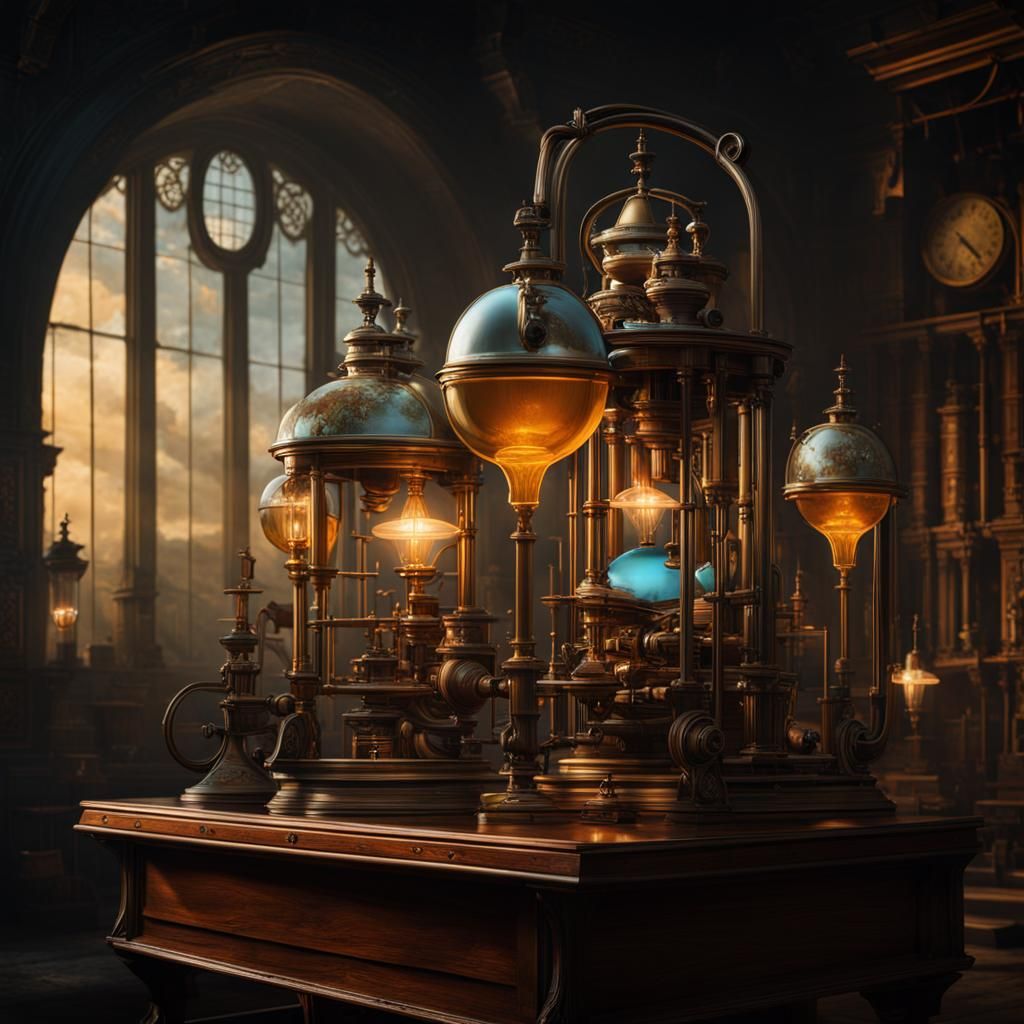 Scientist or Alchemist?  by @Kallistratia