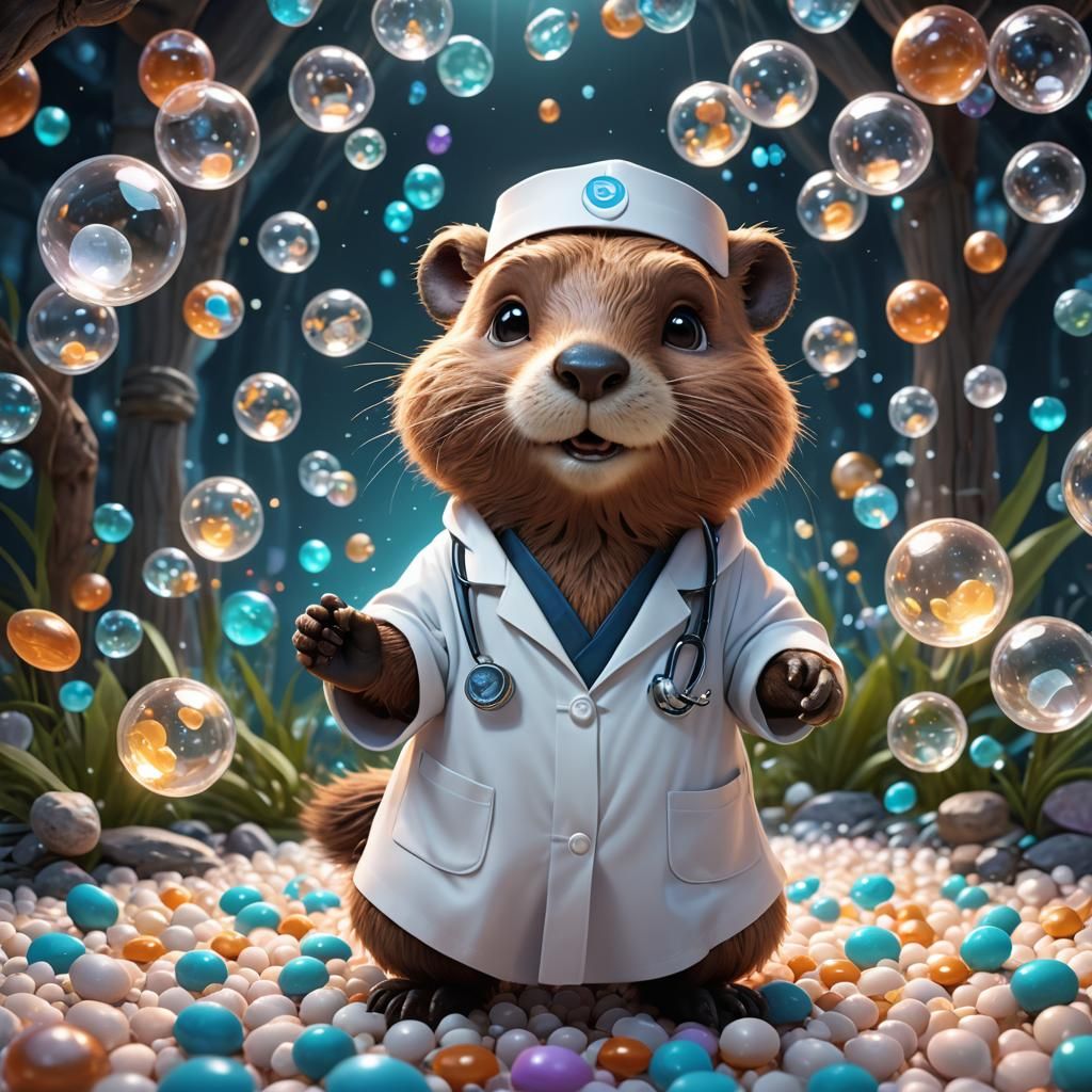 Doctor Beavers fascinating discovery 1 - AI Generated Artwork ...