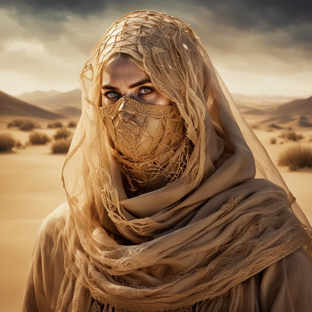 Billie Piper, Rose Tyler dressed in tan desert clothes with ...
