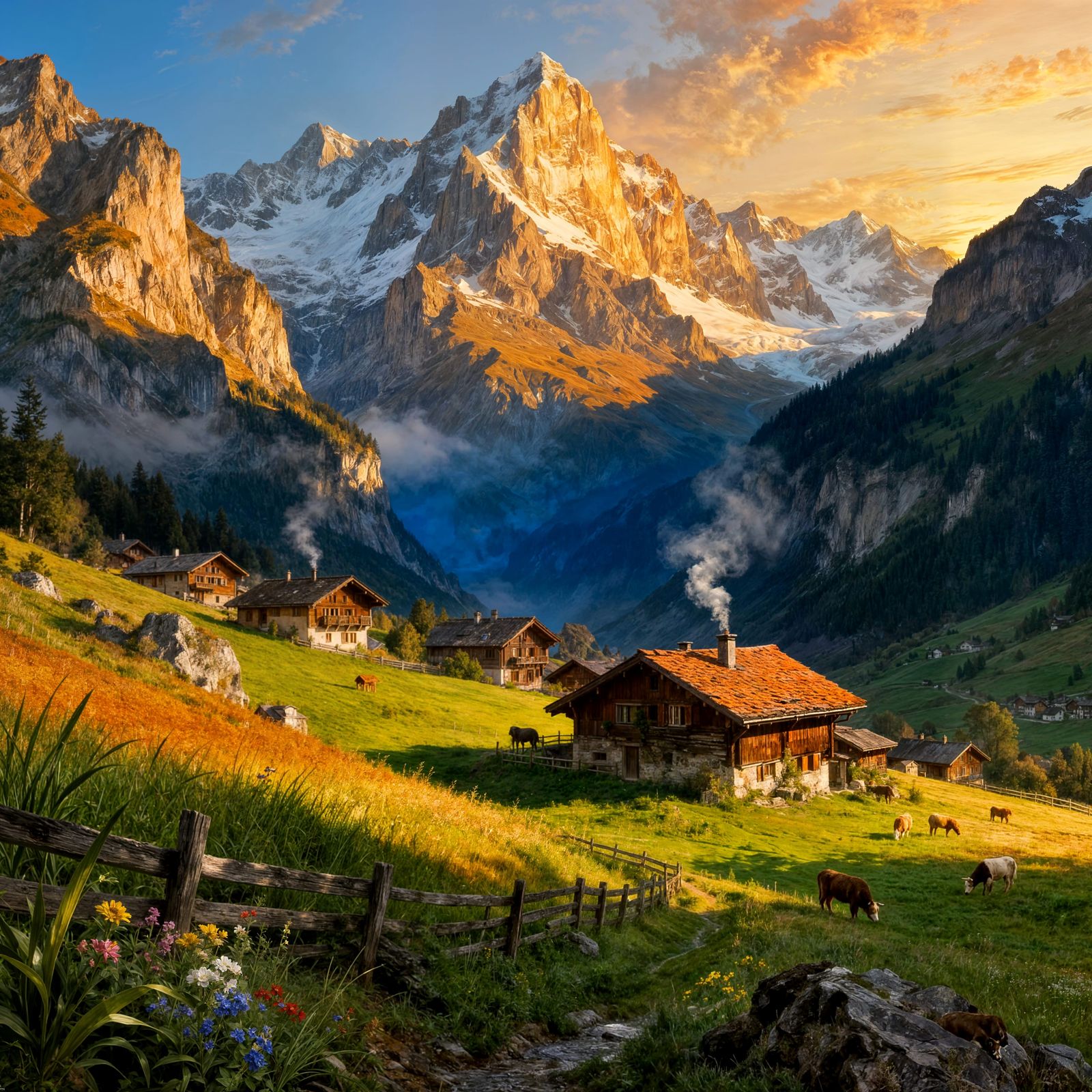 Swiss Alpine Pastures