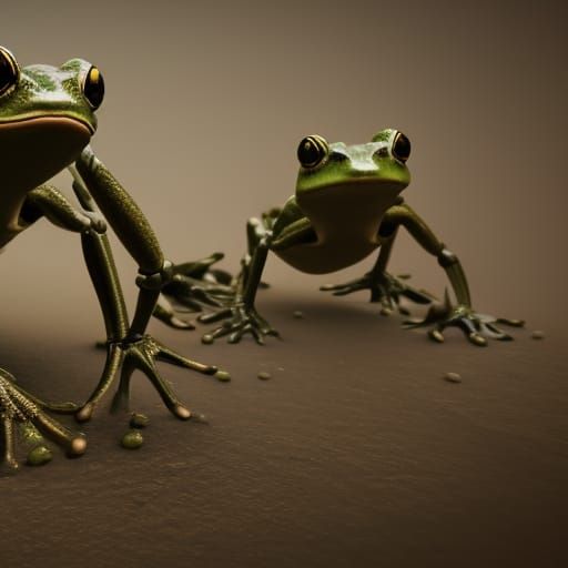 Army of frogs