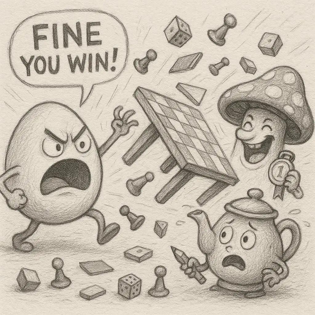 "FINE YOU WIN!"
