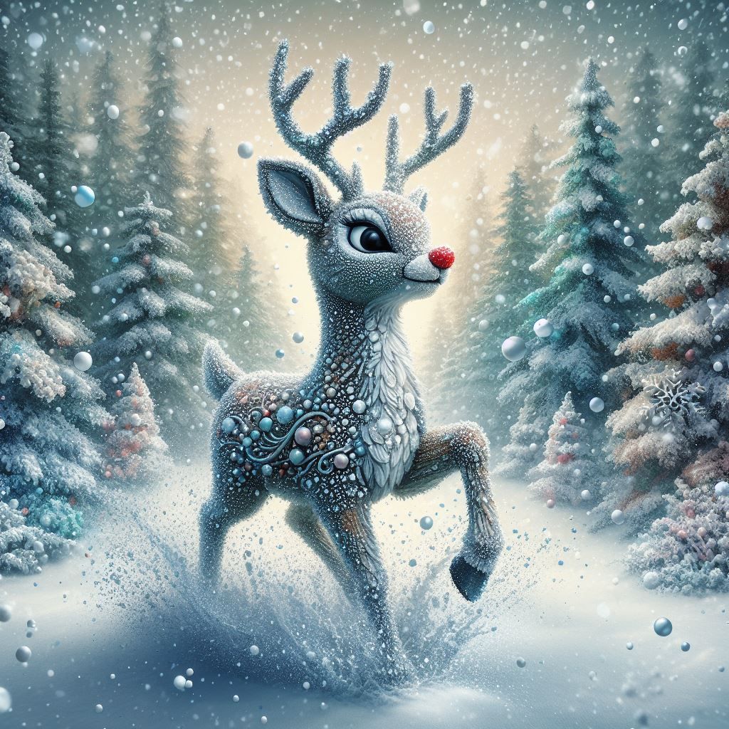 Rudolph, the red-nosed reindeer