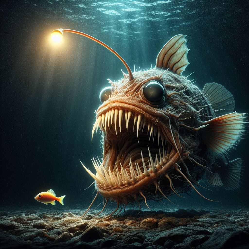 Anglerfish - AI Generated Artwork - NightCafe Creator