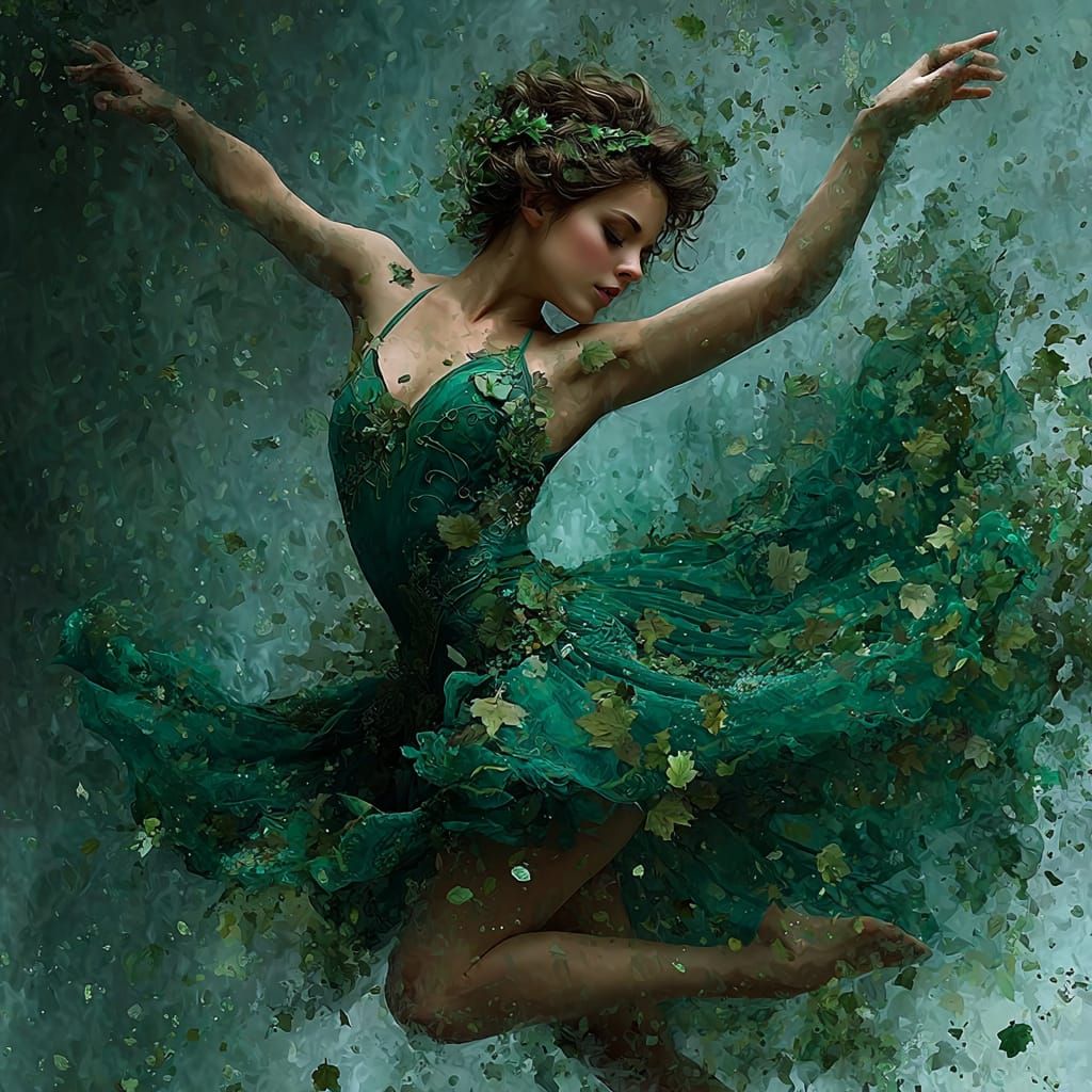 Forest’s Breath in Motion  by @Magic School Bus Dropout