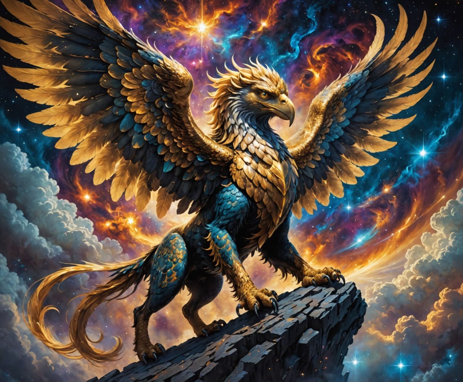 Imperial Griffin  by @Megadash