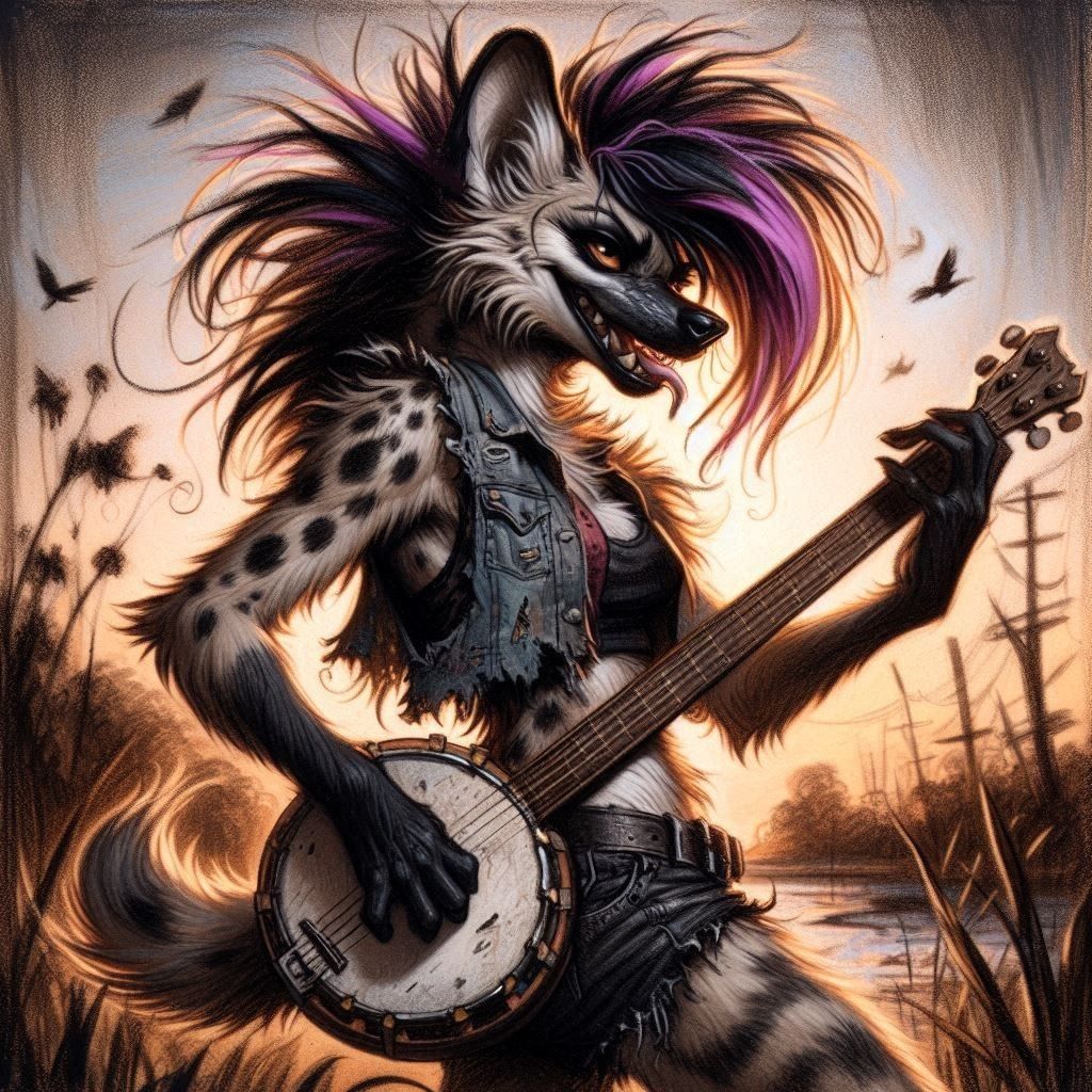 Beautiful Banjo Player