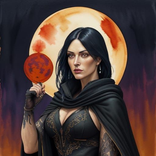 Celtic Goddess Unveils Mystical Dagger at Ancient Altar