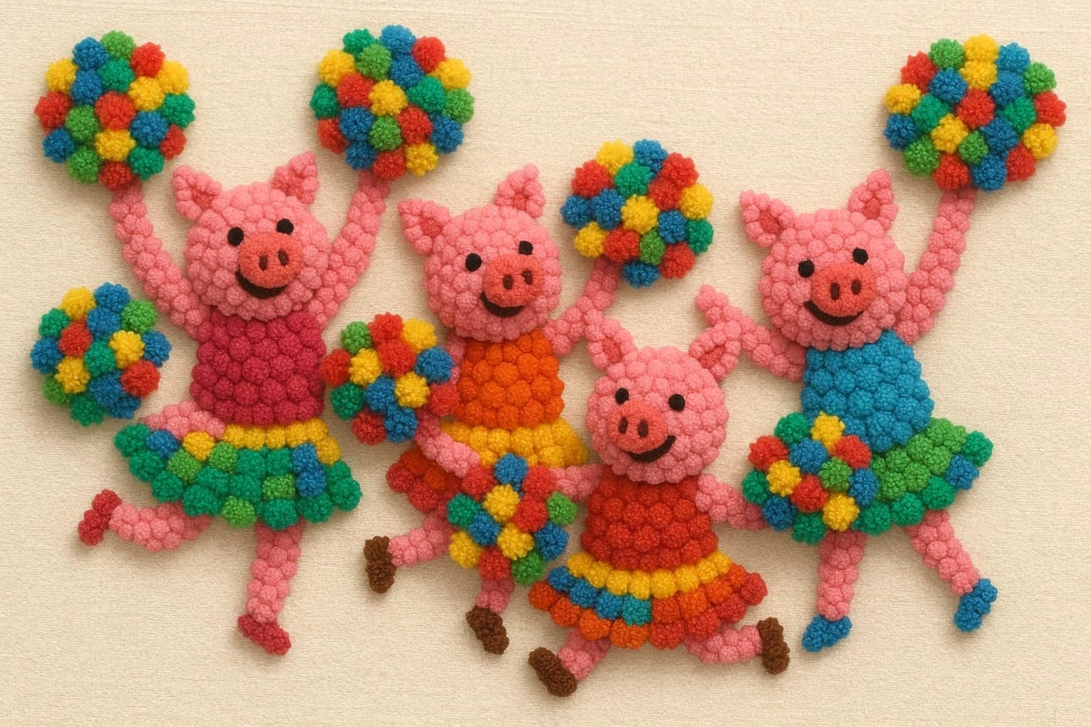 Pom Pom Pigs