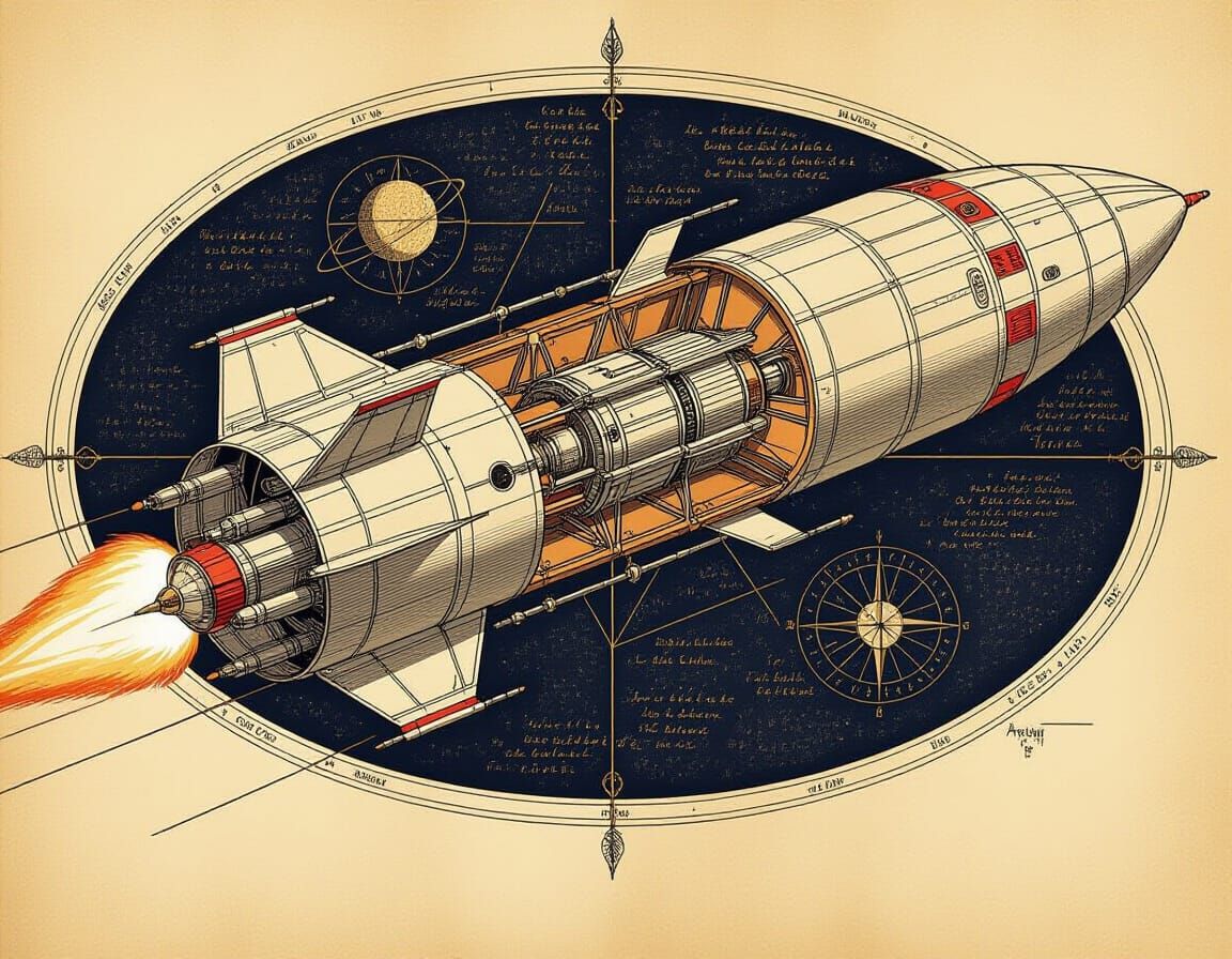 Stardust Courier, Internal Schematics 