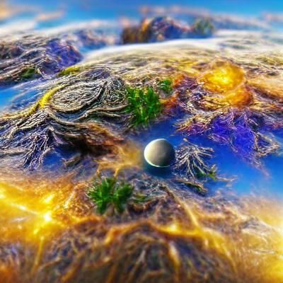 Terraforming a solar system 8k resolution space nature celes...