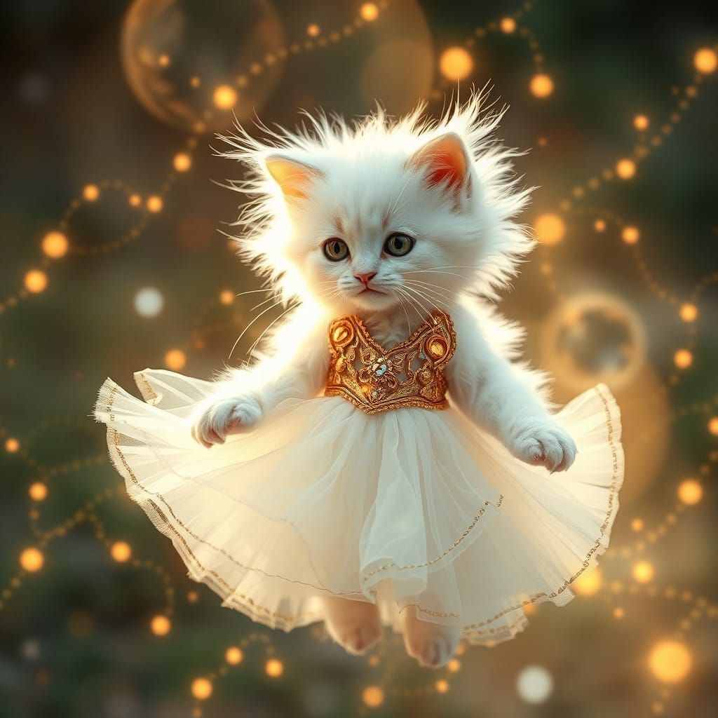  "You are welcome"  says Miss Kitten