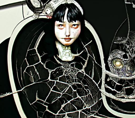 Vitruvian woman By Suehiro Maruo By takato yamamoto By Junji...