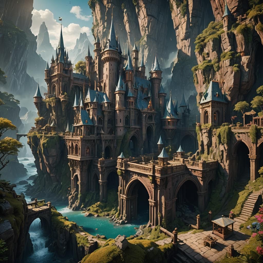 Beautiful Fantasy Castle