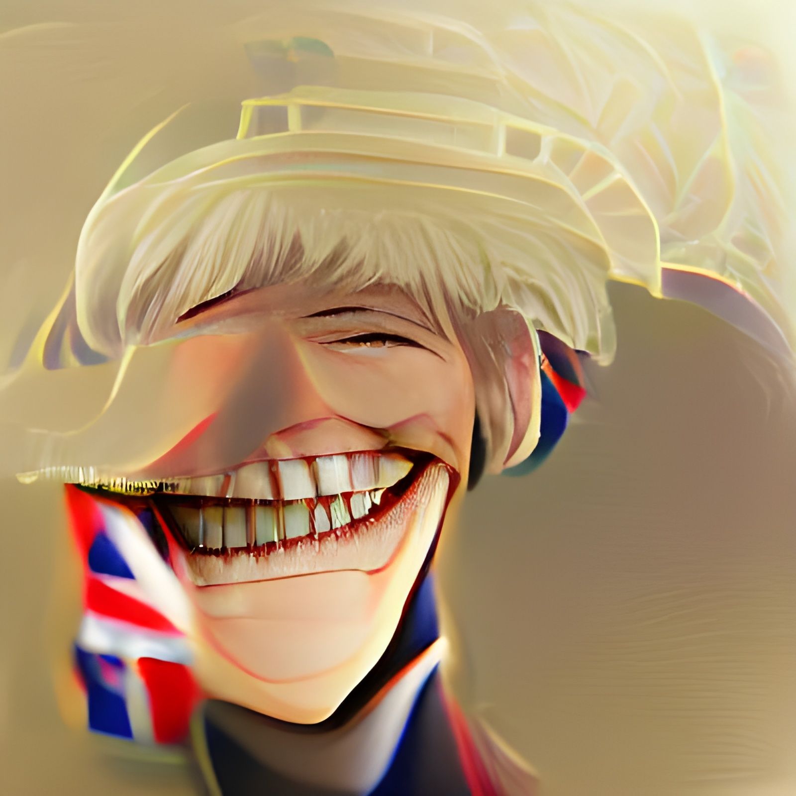 The most brittish smile