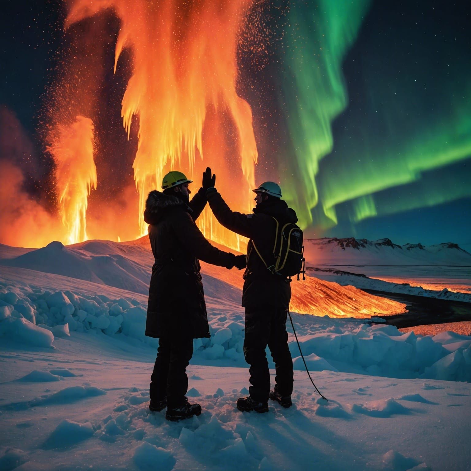 High Five: we have reached the Natures Grand Theatre (Nation...
