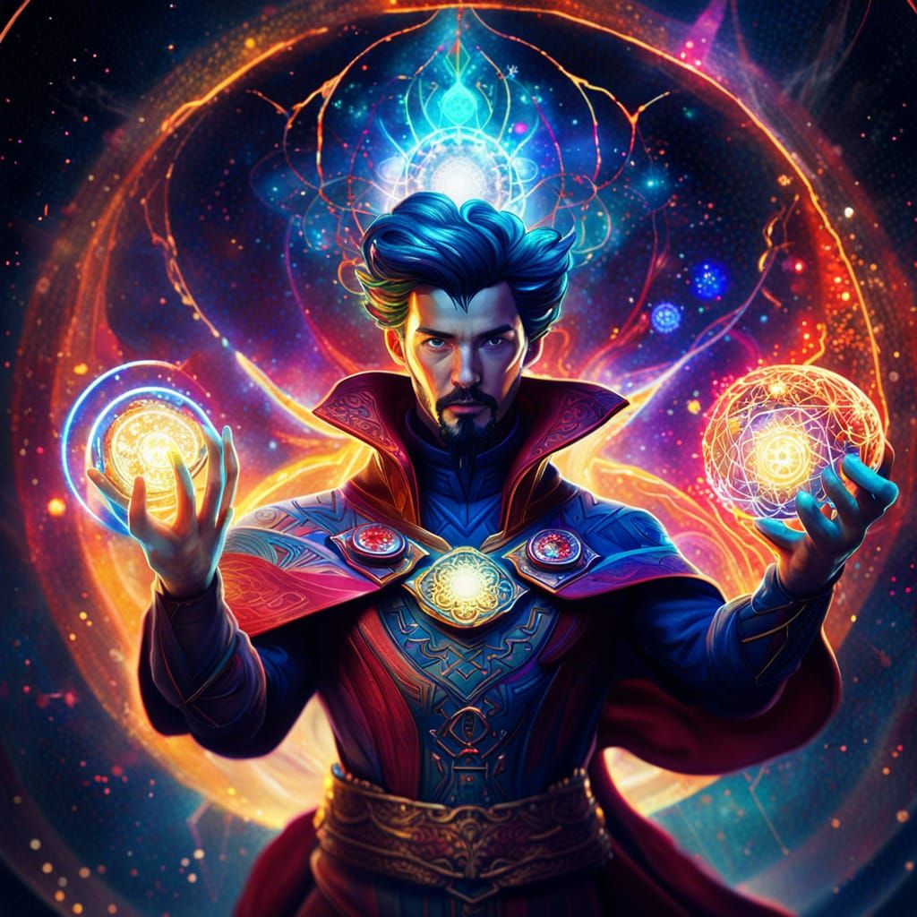 Dr Strange magic superpower - AI Generated Artwork - NightCafe Creator